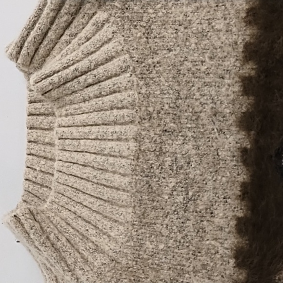 Ana XXL Soft Stretchy Mock Neck Winter Sweater Olive Tan Cream Black Comfy - Picture 8 of 12